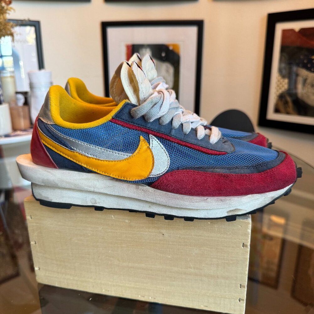 Nike Sacai LDWaffle Varsity Blue Varsity Red, Men’s 10.5, Used (Good Condition)